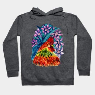 Year of the Rooster (Large, untiled design) Hoodie